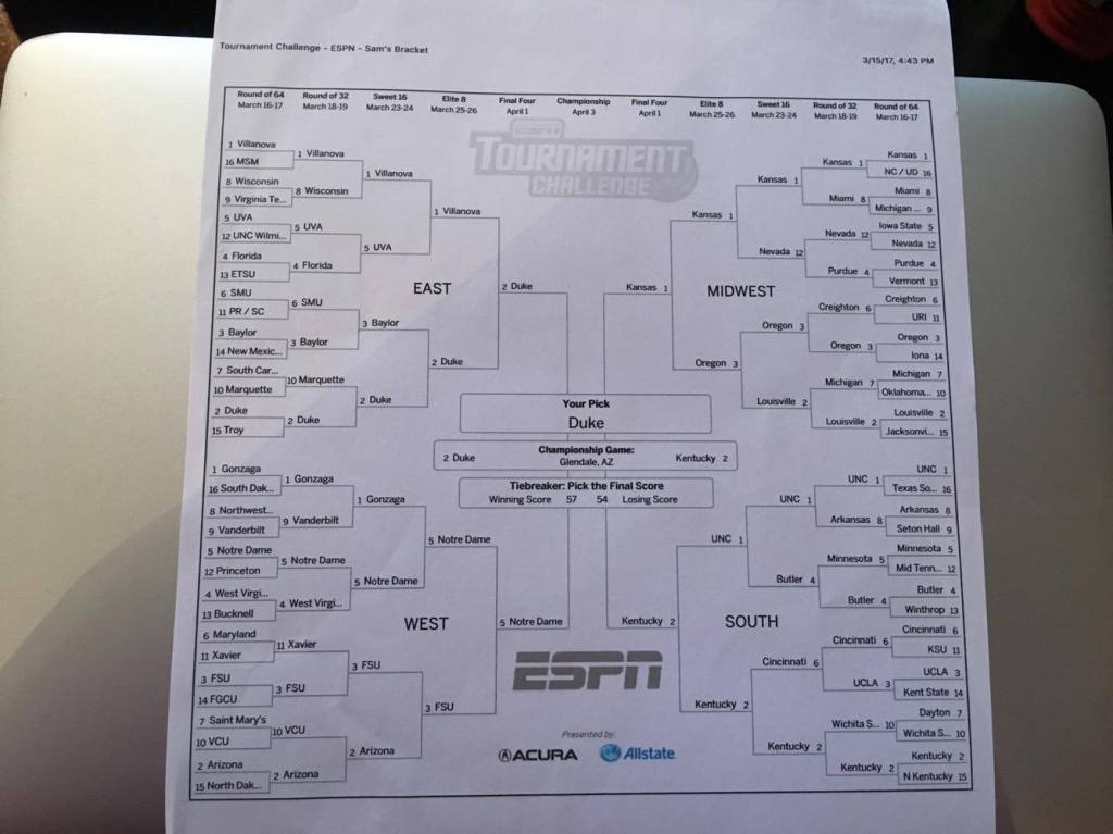 Bracket time