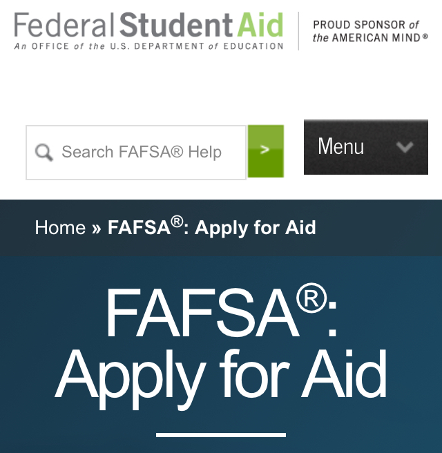 FAFSA unaffected by government&nbsp;shutdown