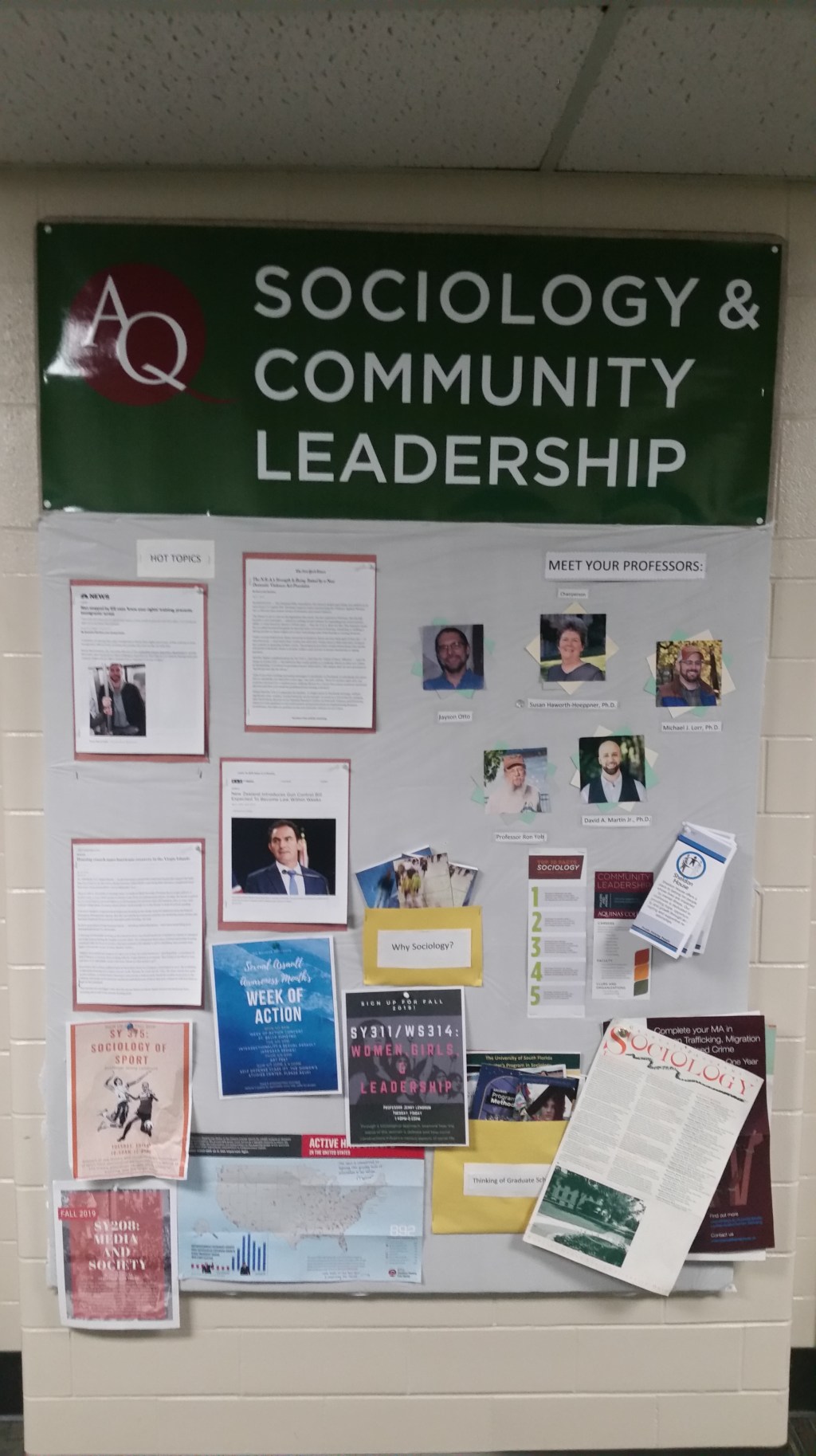 New sociology faculty, same service&nbsp;focus