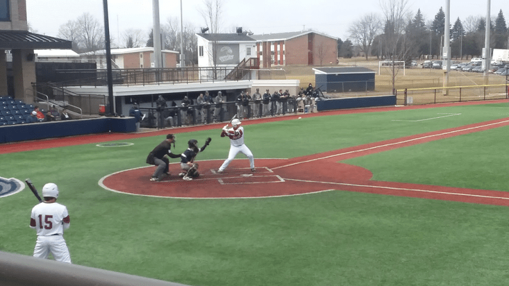 Aquinas Baseball Vs. Cornerstone: slow start to a big victory in game&nbsp;one