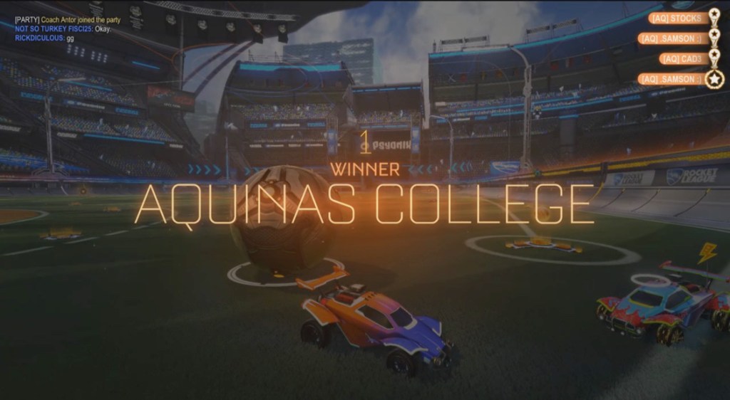 Aquinas Esports secures a spot in the grand finals&nbsp;match