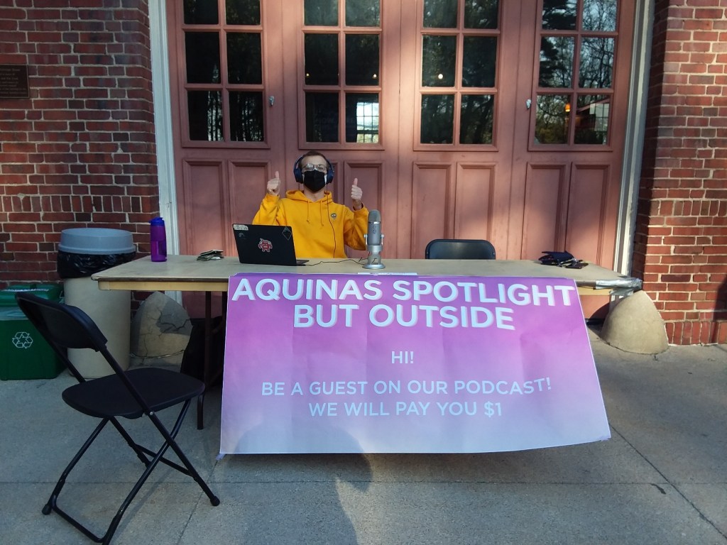 Special Episode – Aquinas Spotlight but&nbsp;outside!