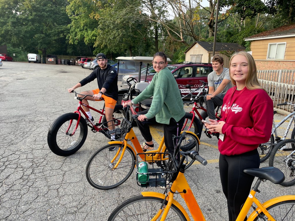 Outdoor recreation at AQ: Bikes and&nbsp;hikes