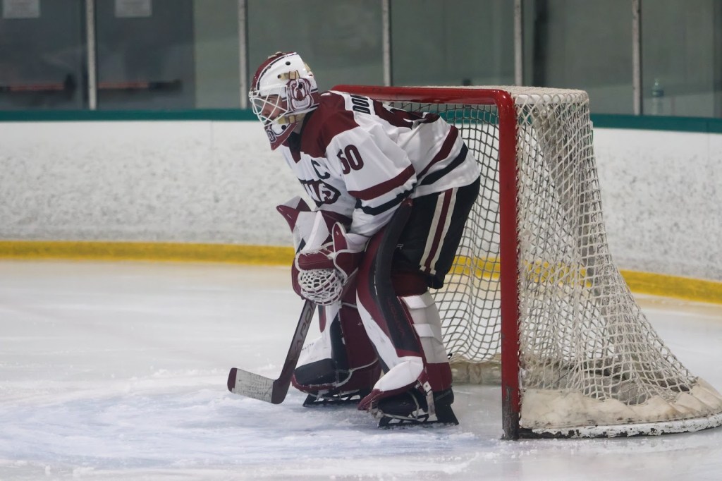 Division 3 hockey earns first program win