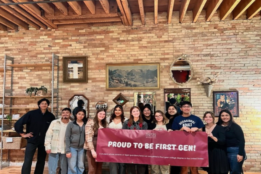 First-generation Aquinas students celebrate National First-Generation College Celebration&nbsp;Day