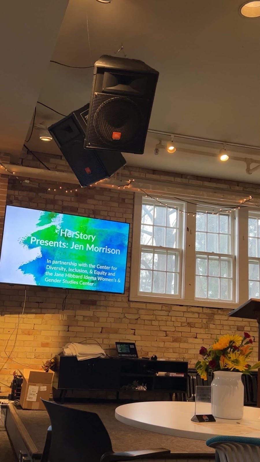 Speaker Jennifer Morrison shares oral history at second Herstory of the&nbsp;semester